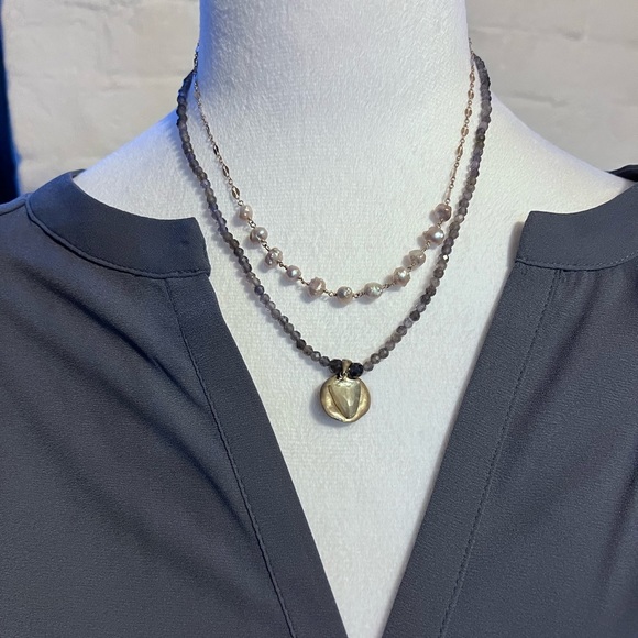 Chan Luu Jewelry - NWT Chan Luu Double Strand Necklace | Iolite Mix